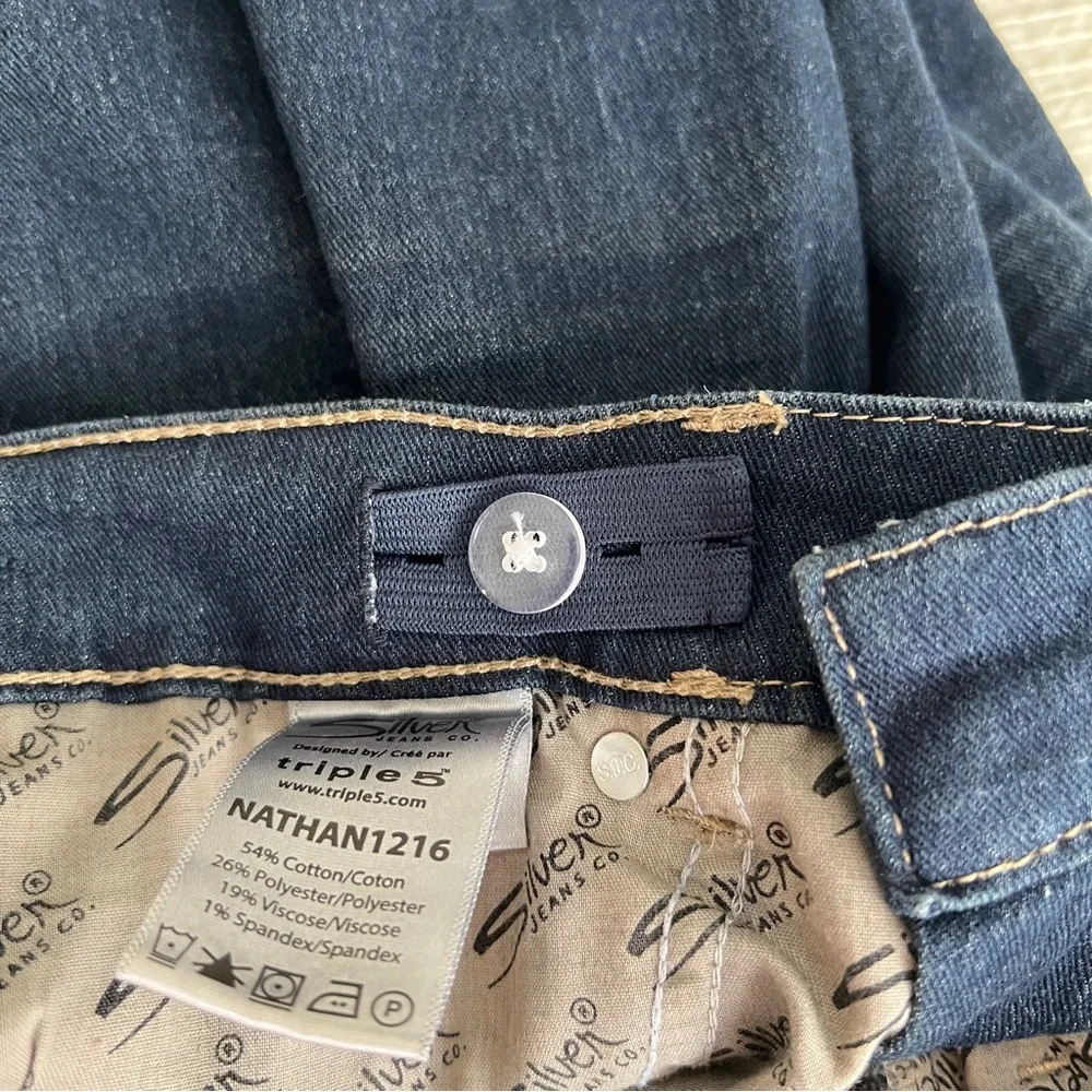 Silver Nathan Triple 5 jeans NWT boys size 10